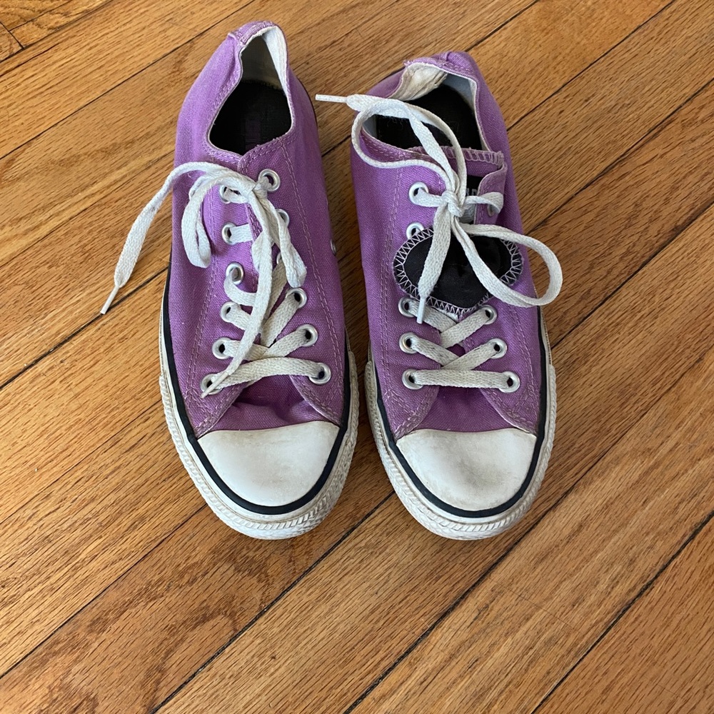 Purple Converse